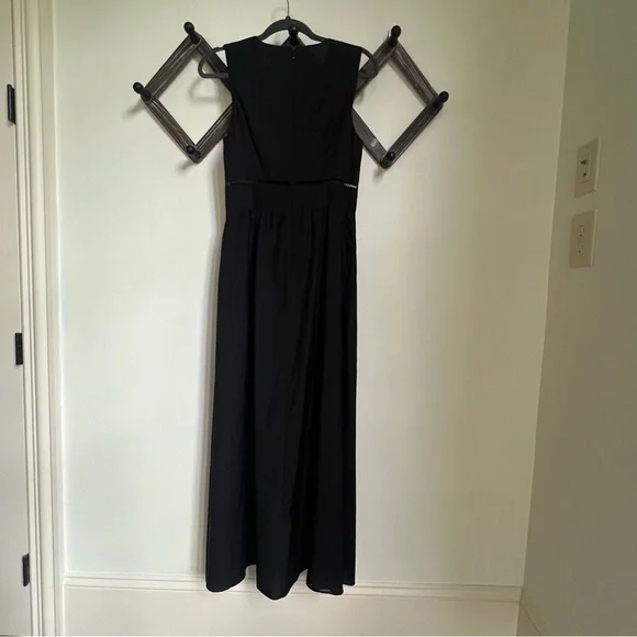 Tibi Elegant Black Maxi Dress - Picture 2 of 16